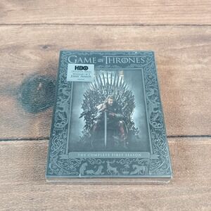 HBO Game of Thrones Season 1 DVD Unisex OS Black New Sealed 5-Disc Box Set